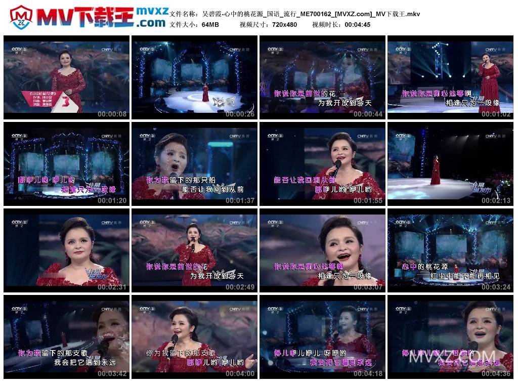 吴碧霞-心中的桃花源_国语_流行_ME700162